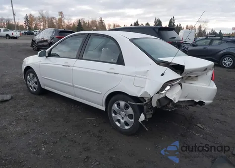 2008 Kia Spectra Ex z USA, uszkodzony, nr VIN KNAFE121385525766